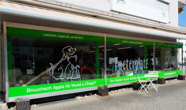 Fueterplatz Laden von vorne